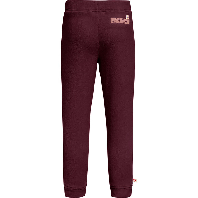 Step bio-fleece pants "Senso", Mulberry / Dark rose - Pants - 3