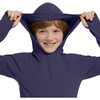 Lika tech hooded longsleeve, True navy - T-Shirts - 5