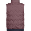 Icon reversible PrimaLoft vest "Underground", Mulberry / Amber - Vests - 6