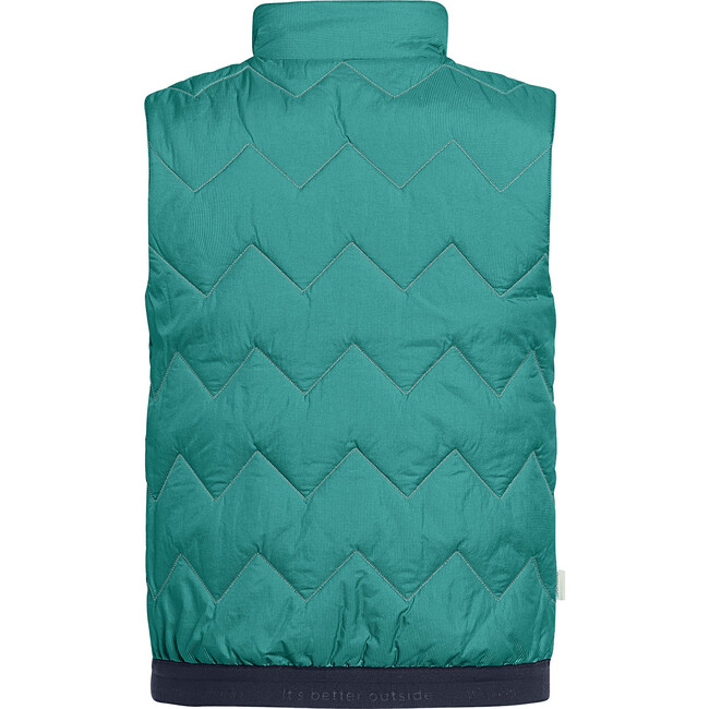 Icon reversible PrimaLoft vest "Underground", Jade green / Taffy - Vests - 6