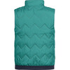 Icon reversible PrimaLoft vest "Underground", Jade green / Taffy - Vests - 6