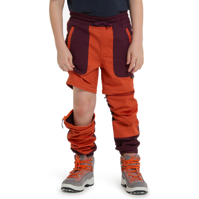 Mack zip off pants, Mulberry / Amber - Pants - 7