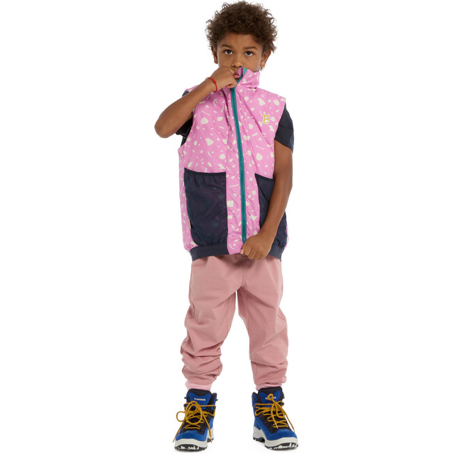 Icon reversible PrimaLoft vest "Underground", Jade green / Taffy - Vests - 7