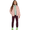 Glare PrimaLoft jacket "Galaxy", Sunset rose - Jackets - 4