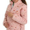 Glare PrimaLoft jacket "Galaxy", Sunset rose - Jackets - 5