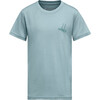 Dea Merino T-shirt "Helping hands", Ice blue - T-Shirts - 1 - thumbnail