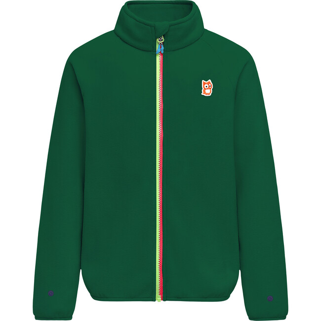 Ado bio-fleece jacket, Mountain green