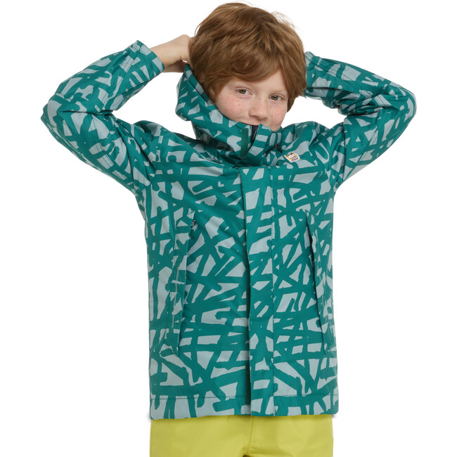 Chip rain jacket "Nest", Ice blue