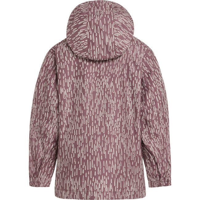 Chip rain jacket "Twine", Mauve - Raincoats - 3