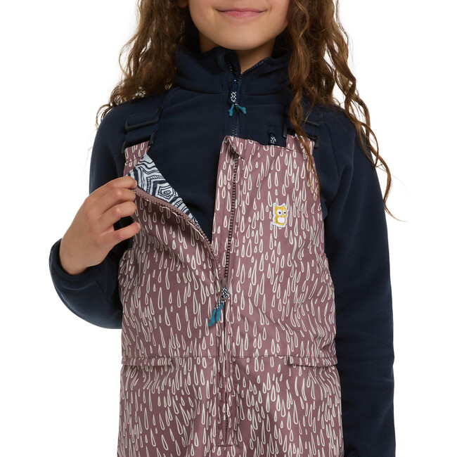 Dan rain pants "Twine", Mauve - Rain Pants - 6