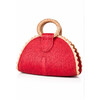 Crimson Berry Palm Purse, red - Bags - 1 - thumbnail