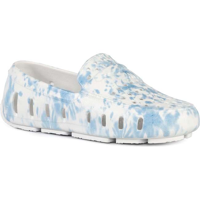 Prodigy Driver Print, Blue Tie Dye/Bright White - Water Shoes - 4