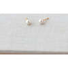 Pearl Stud Earrings - Earrings - 3