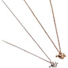 Heart with  Arrow Necklace, Gold - Necklaces - 1 - thumbnail