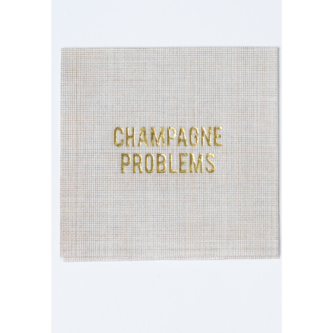 Champagne Problems Disposable Napkins