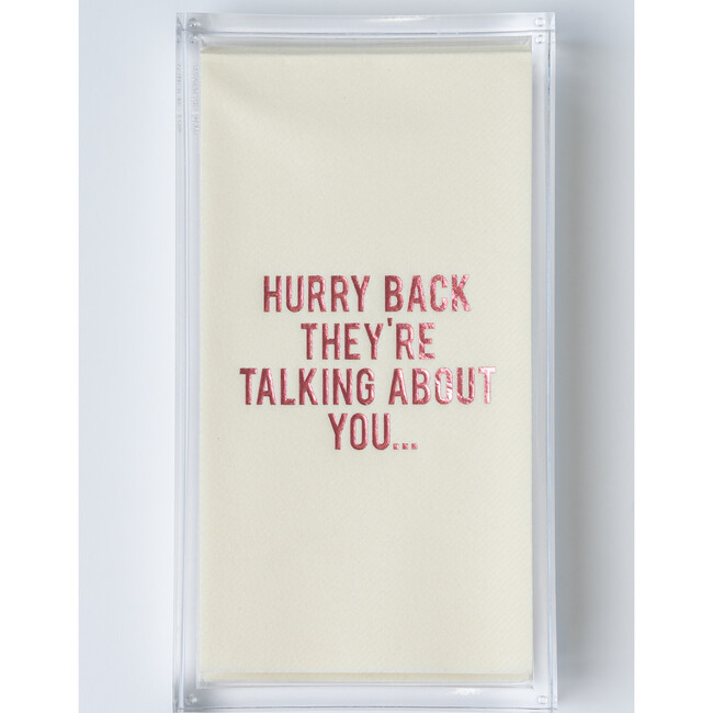 Hurry Back Hand Towels