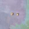 Opal Heart Stud Earrings - Earrings - 3