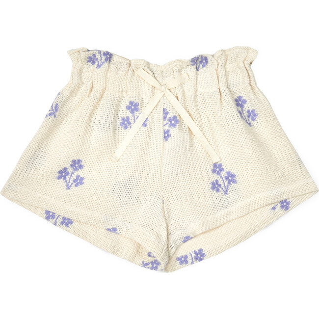 Mipounet SS26 Sandrine, Short (Ecru/Blue)