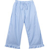 Mipounet SS26 Sia Popelin, Pant (Ecru/Blue) - Pants - 1 - thumbnail