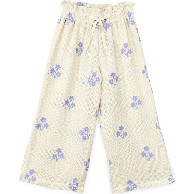 Mipounet SS26 Sandrine, Pant (Ecru/Blue)