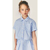 Mipounet SS26 Sia Popelin, Shirt (Ecru/Blue) - Shirts - 3