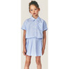Mipounet SS26 Sia Popelin, Shirt (Ecru/Blue) - Shirts - 4