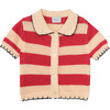 Mipounet SS26 Vita, Cardigan (Red/Coral) - Cardigans - 1 - thumbnail