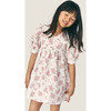 Mipounet SS26 Paloma, Dress (Ecru/Pink) - Dresses - 2