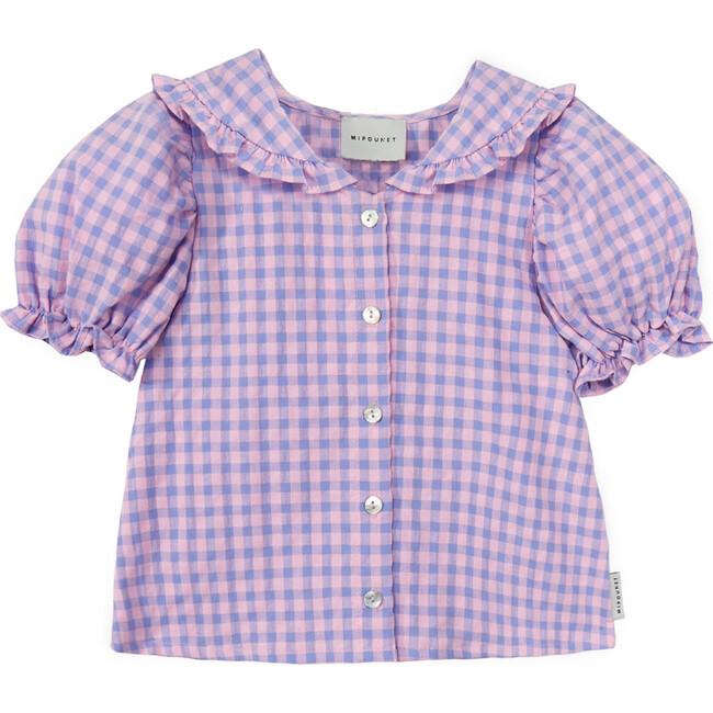 Mipounet SS26 Olie, Blouse (Lilac/Pink)