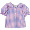 Mipounet SS26 Olie, Blouse (Lilac/Pink) - Blouses - 1 - thumbnail