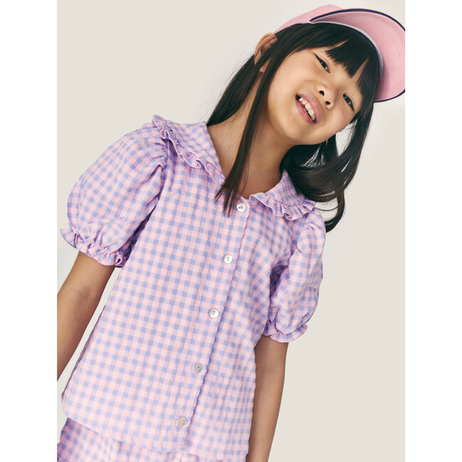 Mipounet SS26 Olie, Blouse (Lilac/Pink)