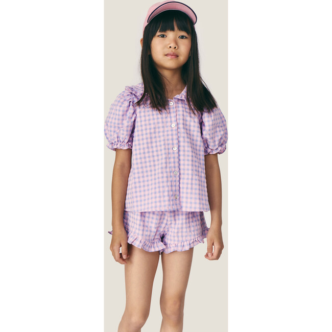 Mipounet SS26 Olie, Blouse (Lilac/Pink) - Blouses - 3