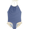 Mipounet SS26 Chiara, Swimwear (Ecru/Blue) - One Pieces - 1 - thumbnail