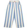 Mipounet SS26 Claude, Pant (Ecru/Blue) - Pants - 1 - thumbnail