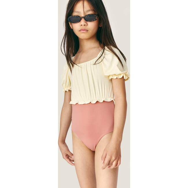 Mipounet SS26 Elise, Swimwear (Ecru/Terracota) - One Pieces - 3