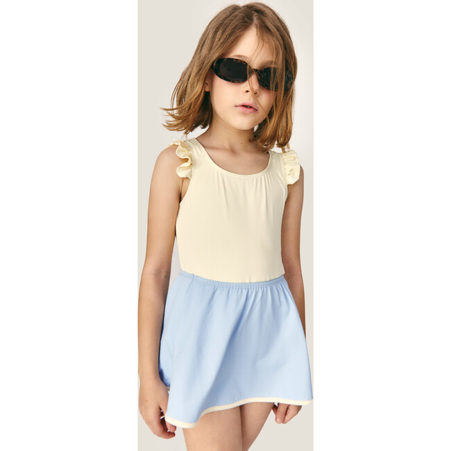 Mipounet SS26 Angelina, Swimwear (Ecru/Blue Sky) - One Pieces - 3