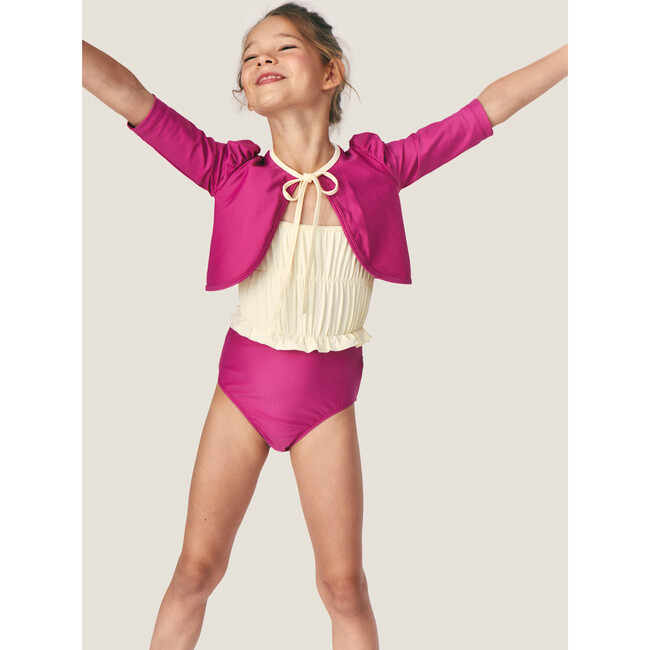 Mipounet SS26 Julieta, Swimwear (Ecru/Pink Posh) - One Pieces - 3