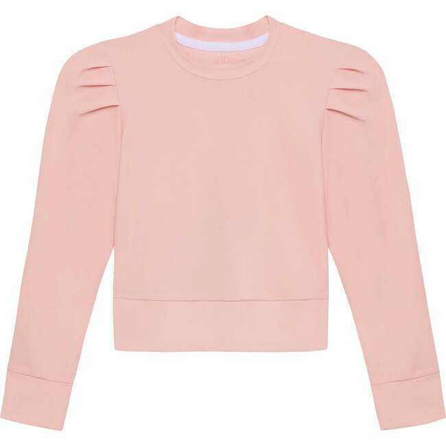 Girls Ruffle Pullover, Pink