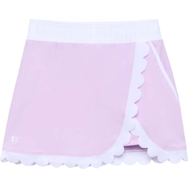 Girls Scalloped Skirt, Lavender