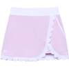 Girls Scalloped Skirt, Lavender - Skirts - 1 - thumbnail