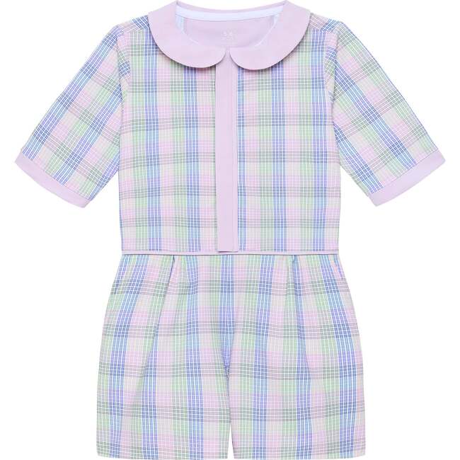 Girls Romper, Gingham