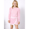 Girls Scalloped Skirt, Pink - Skirts - 3