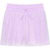 Girls Pleated Skirt, Lavender - Skirts - 1 - thumbnail