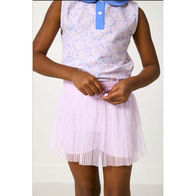 Girls Pleated Skirt, Lavender
