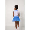 Girls Pleated Skirt, Sky Blue - Skirts - 3