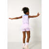 Girls Pleated Skirt, Lavender - Skirts - 3