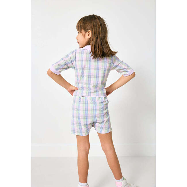Girls Romper, Gingham - Rompers - 5