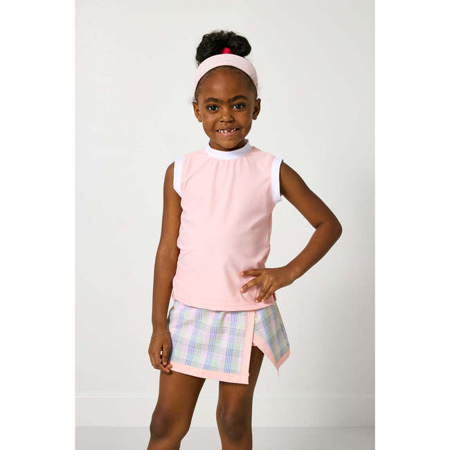 Girls Muscle Tank, Pink - Tank Tops - 3