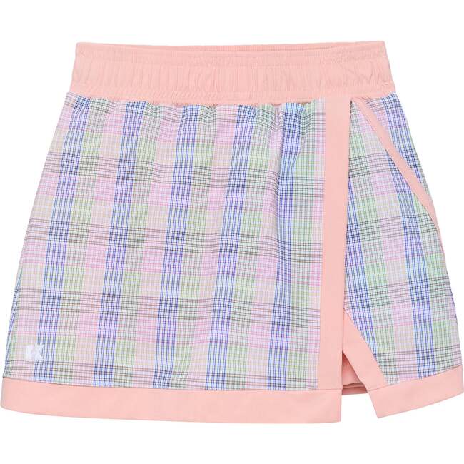 Girls Gingham Retro Skirt, Multi