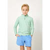 Boys Super Short Lined, Sky Blue Baseline - Shorts - 2